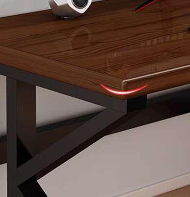 Office Desk: Wooden Home Office Writing Desk image 3