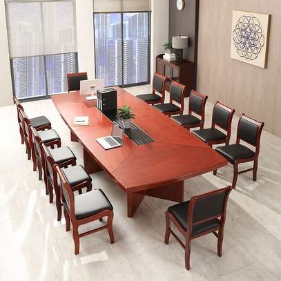 Boardroom table: 14-seater conference meeting table image 2