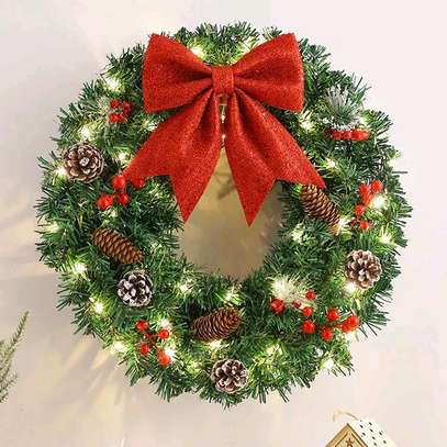 Christmas Door Wreath Decor* image 2