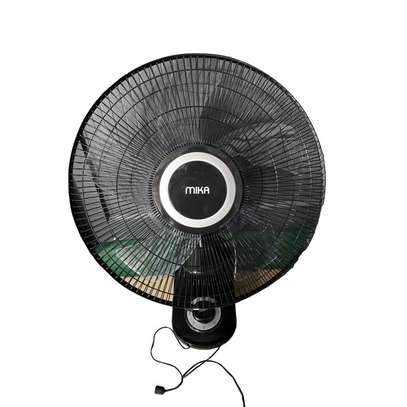 Mika Wall Fan, 16", Black & Grey MFW165BG image 1