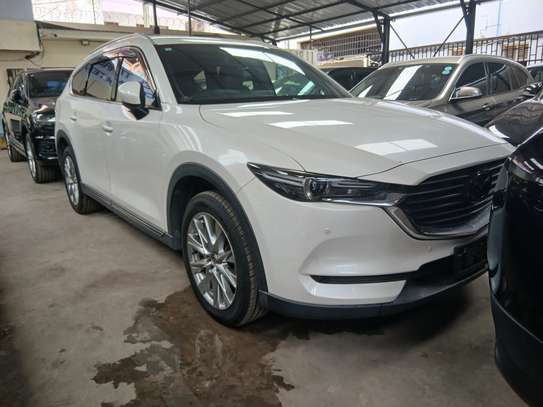 Mazda CX8 white Diesel image 1
