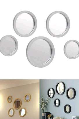 *5 in 1 decor mirrors available in gold, black only image 6