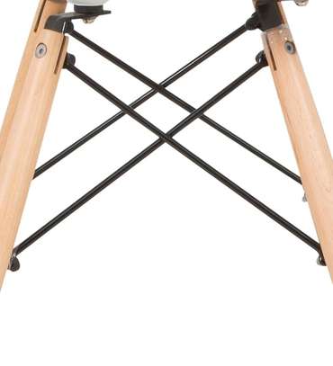 Cafeteria Plastic Yellow Eames Chair image 3