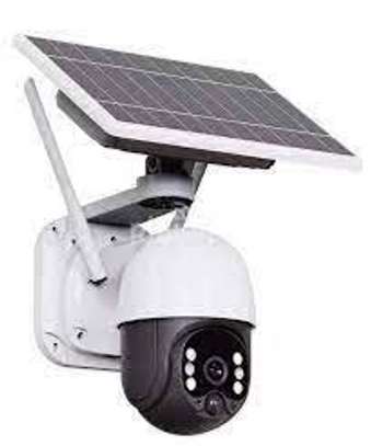 V380 Pro 4G Solar PTZ Camera Affordable Security Camera image 1