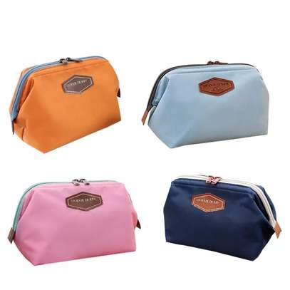Cute Clutch Bag Casual Wallet Steel Frame Cotton Makeup image 3