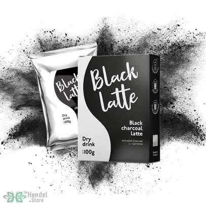Black Latte Dry Drink Reshape / Slimming Coffee From Russia image 4