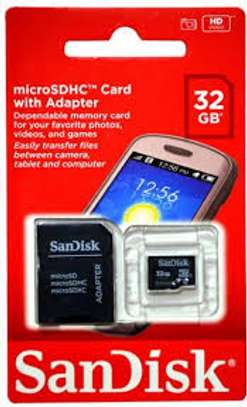 Sundisk memory card 32GB image 1