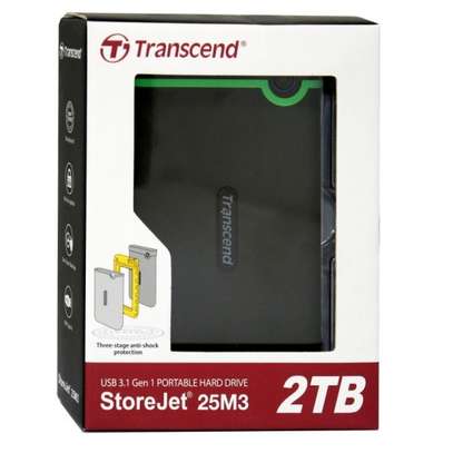 TRANSCEND EXTERNAL HARD DRIVE 2TB image 2