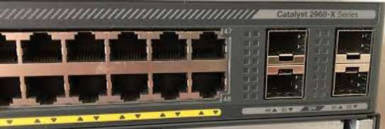 Cisco Catalyst WS-C2960X-24PS-L 24-Port Switch image 1