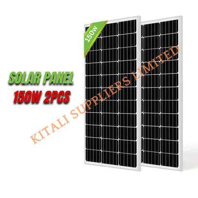 150w solar panel monocrystalline all weather 2pcs image 3