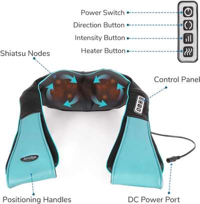 Shoulder and Neck Massager with Heat image 2