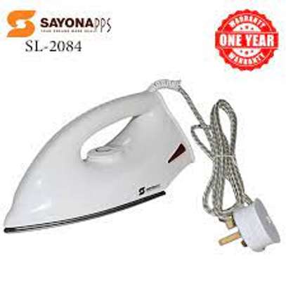 Sayona Dry Iron Box With Non-stick Sole Plate image 1