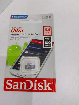 SanDisk 64gb memory card image 1