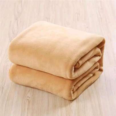 Plain Color Fleece Blankets image 14
