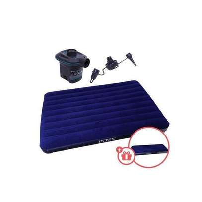 Intex Dura-Beam Standard Airbed 3*6 with electric pump image 4