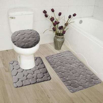 3 Piece Toilet mat Set image 7