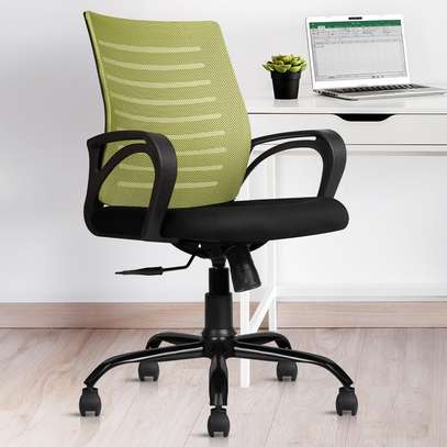 Office Chairs: Mini Jazz Mesh Mid-Back Chair image 2