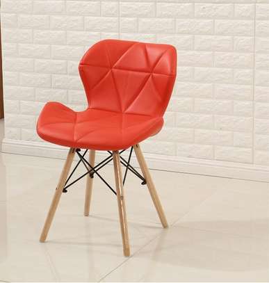 Office Chair: PU Leather Eames Dining Chair image 3