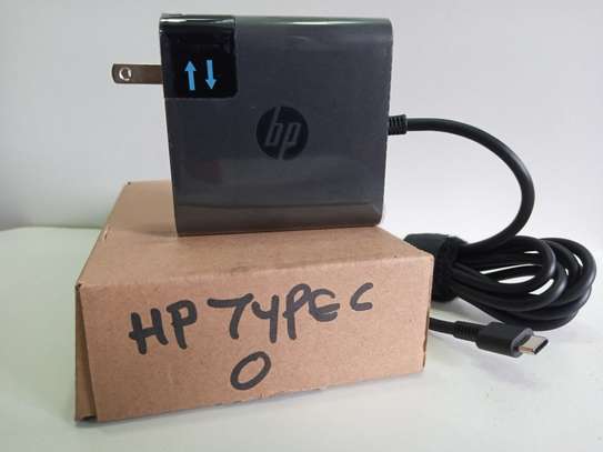 Genuine Original HP 65W USB-C SFF Laptop Charger AC Adapter image 2