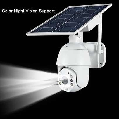 4G Solar Powered Camera PTZ 360° -(With Simcard Slot, image 2
