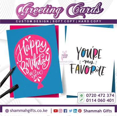 GREETING CARDS - CUSTOMIZED image 1