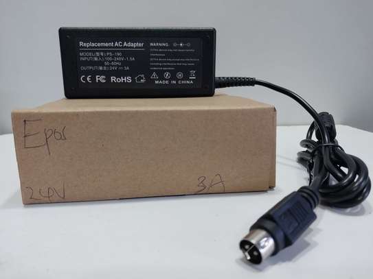 24V 3A 3-pin thermal printer printer power adapter image 3