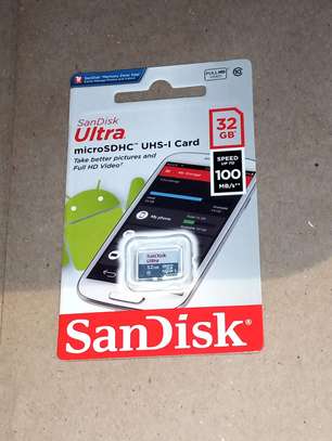 SanDisk Ultra New 32GB micro SD microSDHC MemoryCard 100MB/s image 1