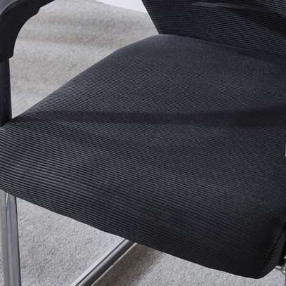 Office Chair: Strong Mesh Metallic Chair image 2