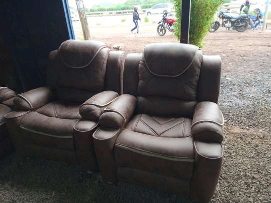 Semi Recliner Sofa image 3