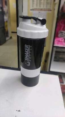 500ml protein shaker gym/workout water bottle image 3