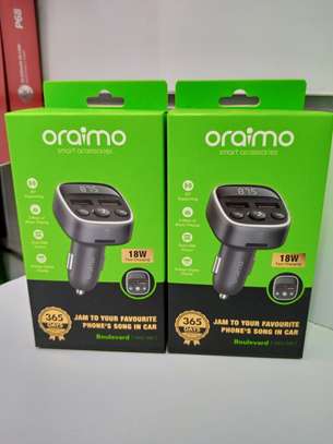 Oraimo Fast Smart Car Charger With 2 USB Output. image 1