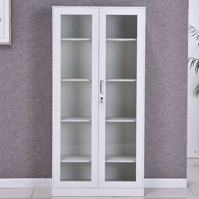 Heavy-Duty Steel Office Cabinet –Two-Door Metal Storage image 6