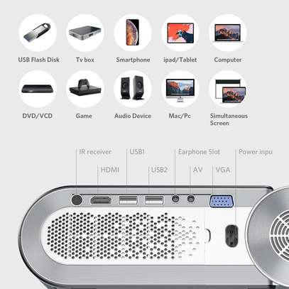 Mini Projector, Vamvo L4200 Portable Video Projector image 2