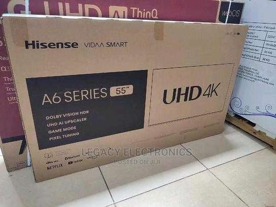 55 Hisense Smart 4K Frameless Television - Ramadan Sale image 1