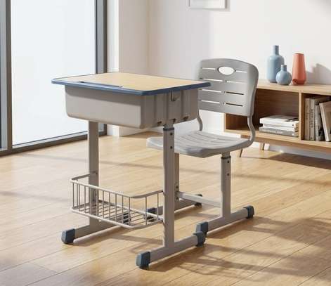 Kids Furniture; Adjustable Height Kids Desk and Chair image 14