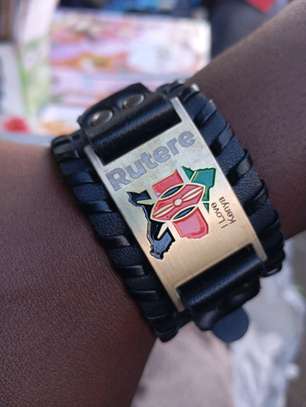 Kenyan Leather bracelet. image 4
