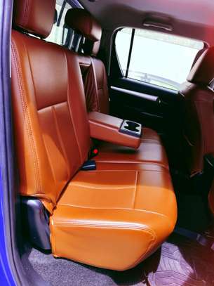 Toyota Hilux double cabin blue 2017 Diesel cab image 19