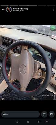 Steering wheel stitching image 3