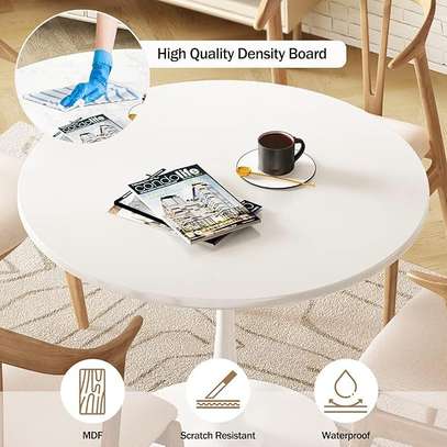 Modern Round Dining Table image 6