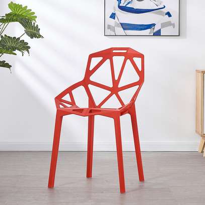 Outdoor Furniture; Plastic Dining Outdoor Chair in Keroka image 4
