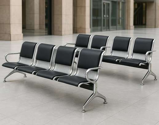 4-Link Office Reception Bench image 12