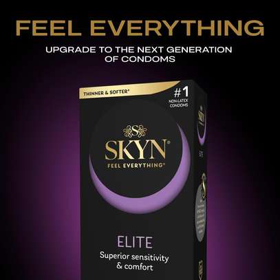 SKYN Elite 36 Count, Ultra-Thin, Latex-Free Condoms image 2