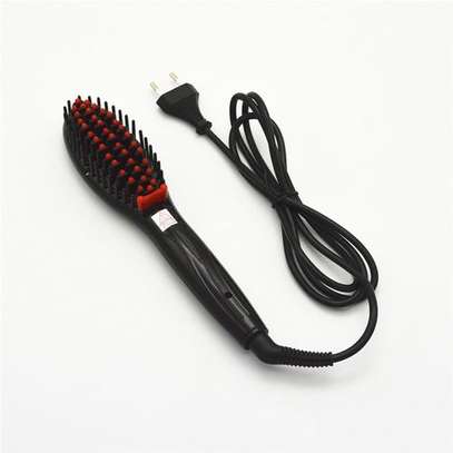 Fashion Electric Hair Straightener Comb - Black-STRAIGHT ARTIFACT image 2