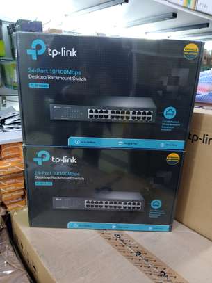 TP-Link 24 Port 10/100Mbps Fast Ethernet Switch | Plug & Pla image 1