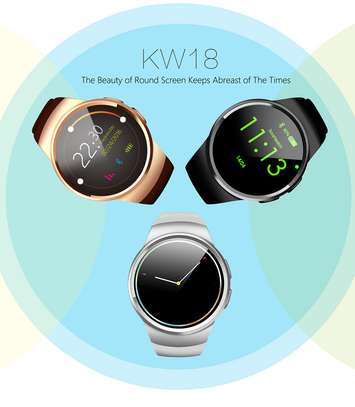 KingWear KW18 Smartwatch Bluetooth fitness tracker image 2