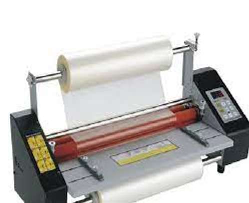 Four Rollers Hot and cold roll laminating machine image 3