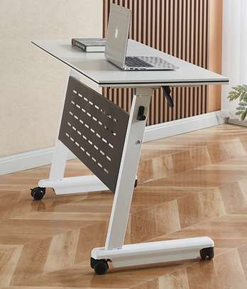 Office Table : odern Foldable Seminar Conference Table image 6