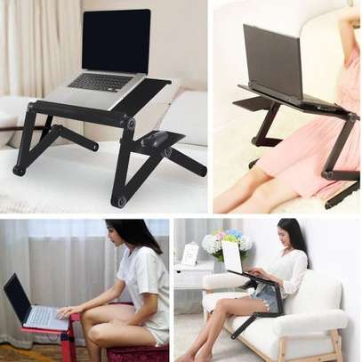 Laptop Stand - A Cooling Fan & Adjustable Folding image 3