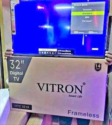 32 Vitron smart Frameless TV +Free TV Guard image 1