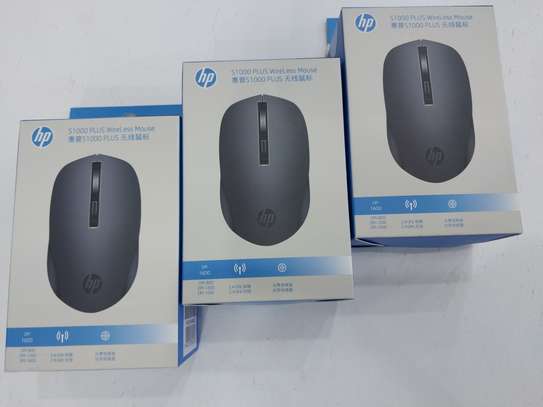 HP Wireless Silent Mouse S1000 plus Black image 1